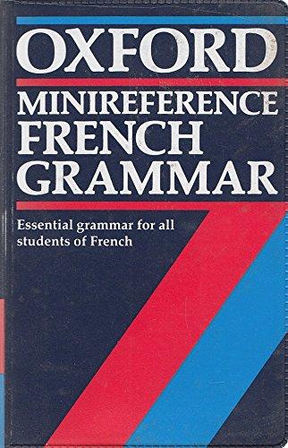 French Grammar (Oxford Minireference)