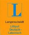 Langenscheidt Lilliput Wörterbücher, Bd.88, Deutsch-Lateinisch