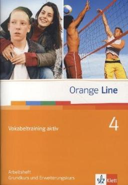 Orange Line. Vokabeltraining aktiv Teil 4 (4. Lehrjahr)