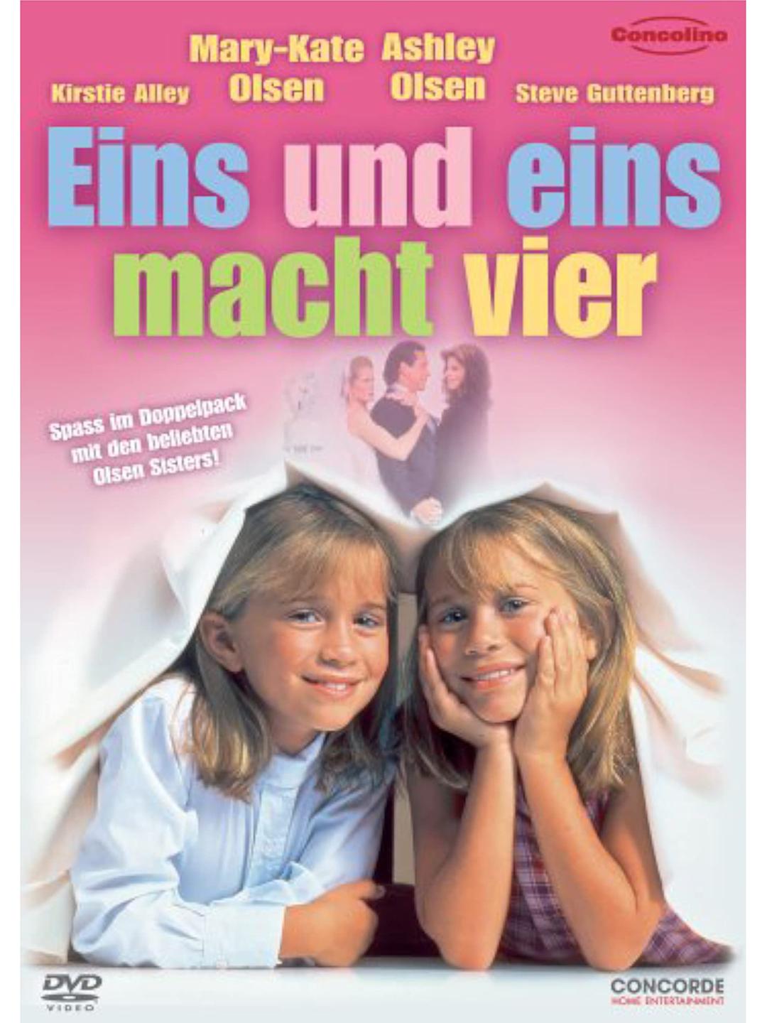 Eins und eins macht vier (It Takes Two) Preisgekrönte Komödie für die ganze Familie mit Starbesetzung (Kirstie Alley, Steve Guttenberg, Mary-Kate Olsen) Zeitloser Klassiker (Kinderfilm Nostalgie)