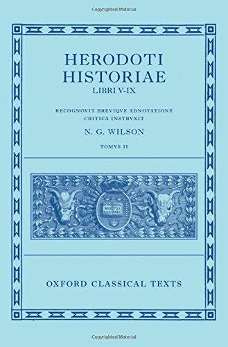 Herodoti Historiae Vol. II: Books V-IX: Recognovit Breviqve Adnatatione Critica Instrvxit (Oxford Classical Texts)