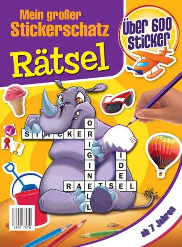 Rätsel: Mein großer Stickerschatz