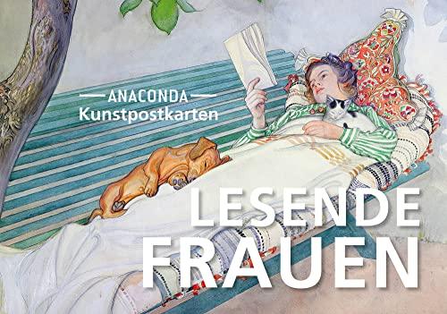 Postkarten-Set Lesende Frauen: 18 Kunstpostkarten aus hochwertigem Karton. ca. 0,28€ pro Karte