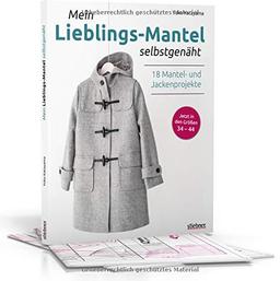 Mein Lieblings-Mantel selbstgenäht. Kombinieren Sie 5 Grundschnitte für 18 Modelle! Mäntel für jede Jahreszeit: Schnittmuster, Nähanleitungen und Video-Tutorials für Hobby-Schneiderinnen.