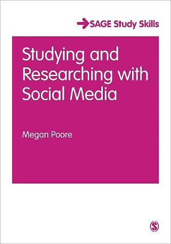 Studying and Researching with Social Media (Sage Study Skills)