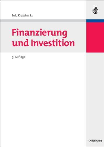 Finanzierung und Investition