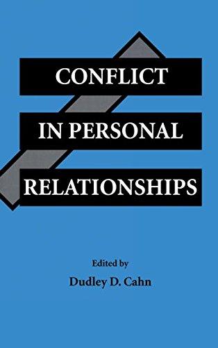 Conflict in Personal Relationships (Lea's Communication Series)