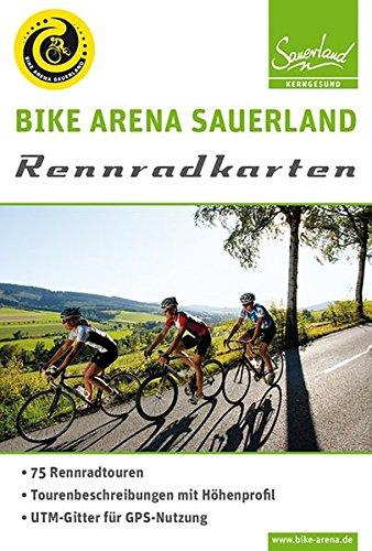 Rennradkarten (wetterfest): Bike Arena Sauerland