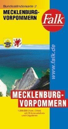 Falk Bundesländerkarte Deutschland Mecklenburg-Vorpommern 1:300 000