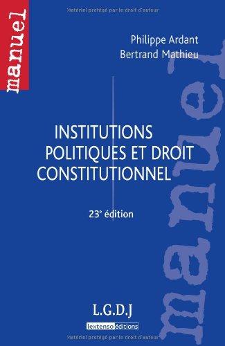 Institutions politiques et droit constitutionnel