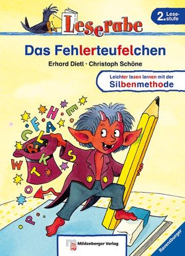 Leserabe - Das Fehlerteufelchen: Leichter lesen lernen mit der Silbenmethode. 2. Lesestufe