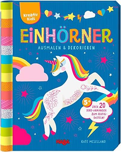 Einhörner – Ausmalen und dekorieren (Kreativ Kids)