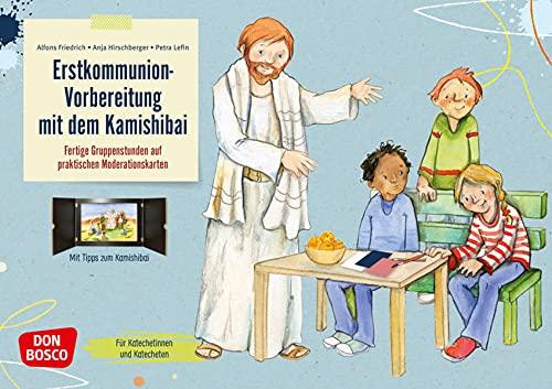 Erstkommunion-Vorbereitung mit dem Kamishibai: Fertige Gruppenstunden auf praktischen Moderationskarten. Für Katecheten. Biblische Geschichten und ... Erstkommunionkurs: Erstbeichte und Kommunion)