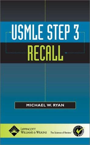 Usmle Step 3 Recall (Recall Series)