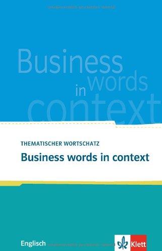 Business words in context