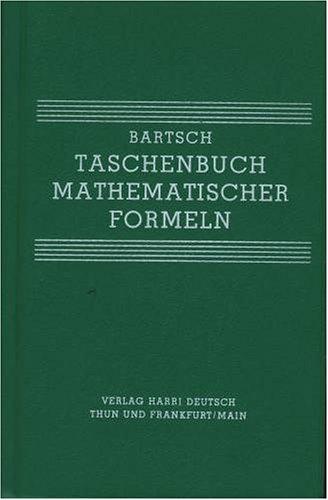 Taschenbuch mathematischer Formeln