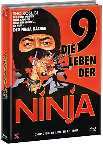 Die 9 Leben der Ninja - 9 Death of the Ninja - Uncut - Mediabook - Limited Edtion (+ DVD), Cover A [Blu-ray]