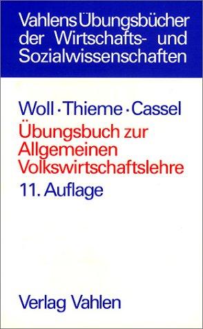 übungsbuch zur allgemeinen volkswirtschaftslehre