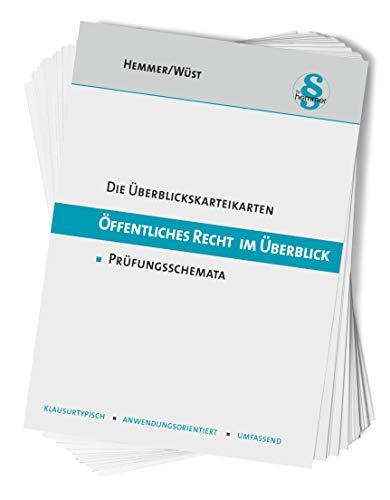 Karteikarten Öffentliches Recht im Überblick