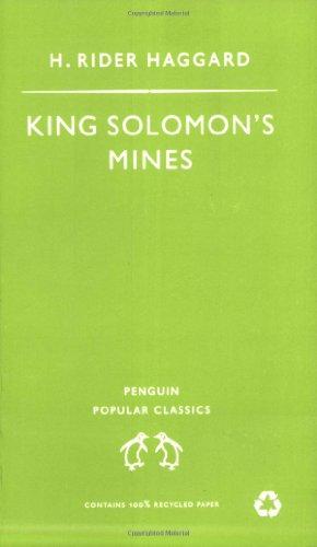 King Solomon's Mines. (Penguin Popular Classics)