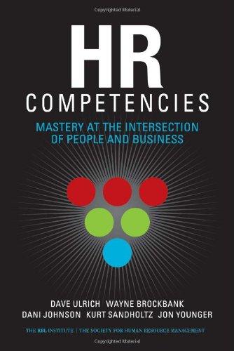 HR Competencies: Mastery at the Intersection of People and Business