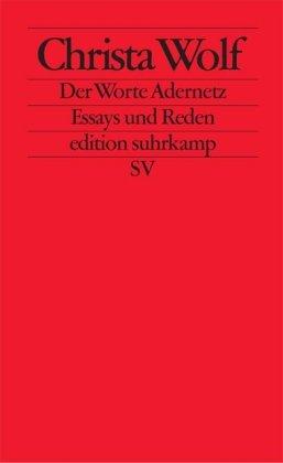 Der Worte Adernetz: Essays und Reden (edition suhrkamp)