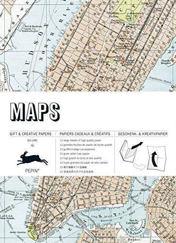 Maps: Gift & Creative Paper Book Vol. 60 (Gift & Creative Paper Books)