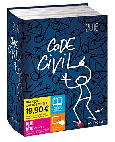 Code civil 2016 : jaquette Elyx