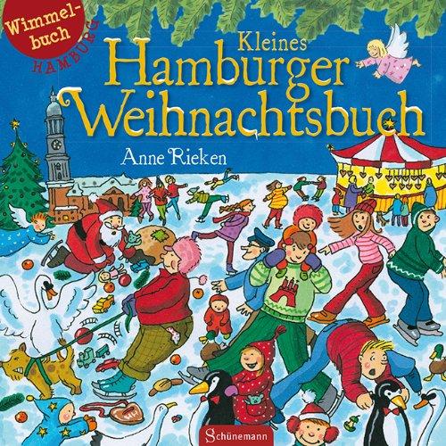 Kleines Hamburger Weihnachtsbuch: Wimmelbuch Hamburg