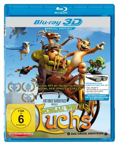 Schlau wie ein Luchs - Real 3D [3D Blu-ray] [Special Edition]