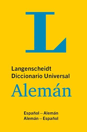 Langenscheidt Diccionario Universal Alemán: Español-Alemán / Alemán-Español