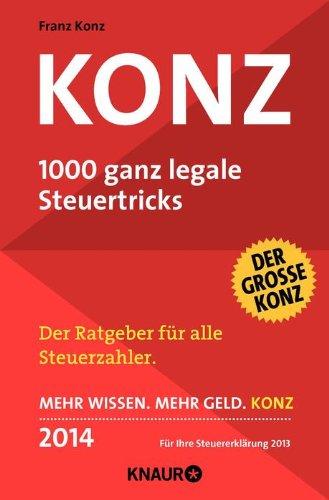 Konz: 1000 ganz legale Steuertricks