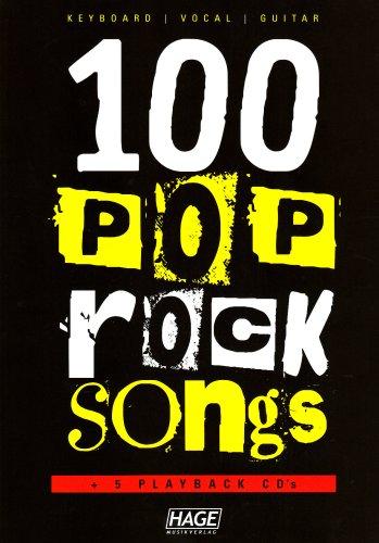 100 Pop Rock Songs. Songbuch