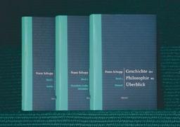 Geschichte der Philosophie im Überblick: Bd.1: Antike / Bd.2: Christliche Antike und Mittelalter / Bd.3: Neuzeit