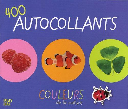 400 autocollants couleurs de la nature