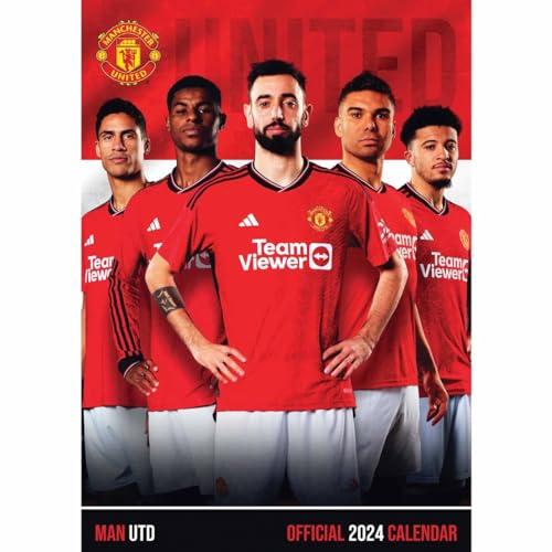 Manchester United FC 2024 – A3-Posterkalender: Original Danilo-Kalender [Mehrsprachig] [Kalender]