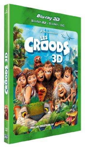 Les Croods [Combo Blu-ray 3D + Blu-ray + DVD]