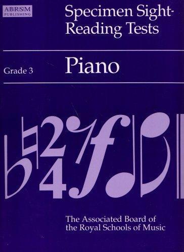 Specimen Sight-reading Tests: Grade 3: Piano