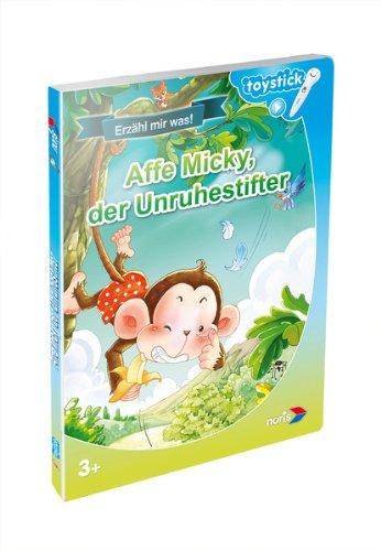 Toystick Buch - Lesen mal anders - Affe Micky der Unruhestifter