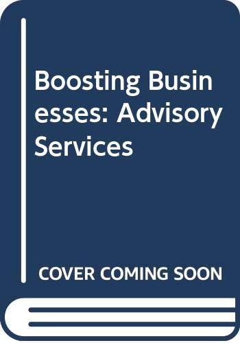 Boosting Businesses : advisory Services