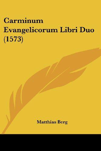 Carminum Evangelicorum Libri Duo (1573)