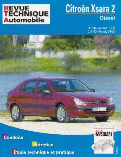 Revue technique automobile, n° 644.2. Citroën Xsara 2 diesel depuis 10/98