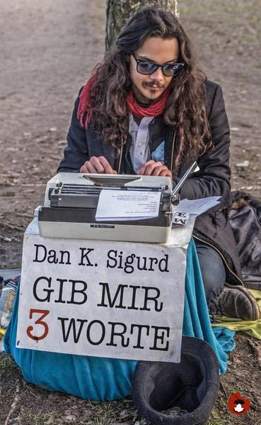 Gib mir 3 Worte: Mauerparkpoesie (Edition MundWerk)