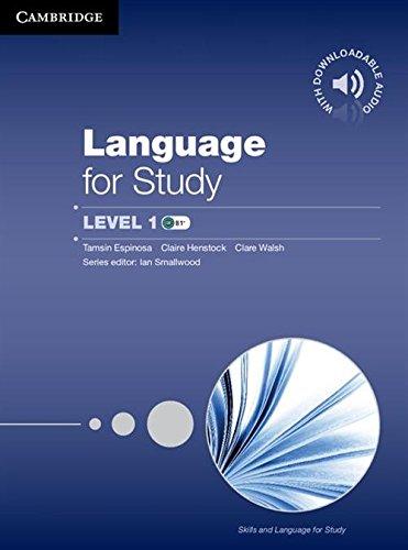 Language for Study Level 1 Student's Book with Downloadable Audio (Skills and Language for Study)