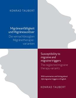 Migräneanfälligkeit und Migräneauslöser / Susceptibility to migraine and migraine triggers: Die vernachlässigten Migränetherapievarianten / The ... about 250 migraine triggers in English