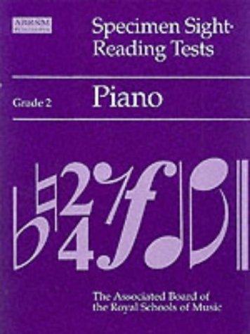 Specimen Sight Reading Tests: Grade 2 Piano