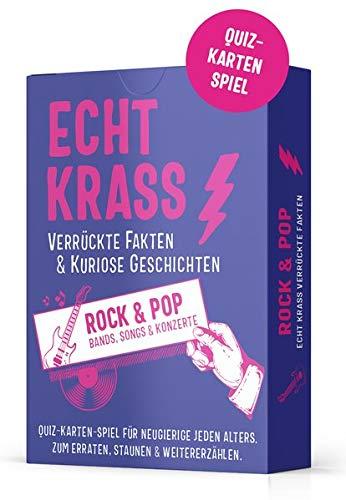 Echt krass verrückte Fakten & kuriose Geschichten - Rock & Pop-Quiz-Spiel mit unglaublichen, aber wahren Ereignissen aus der Musik-Geschichte. (Echt ... verrückte Fakten und kuriose Geschichten.)