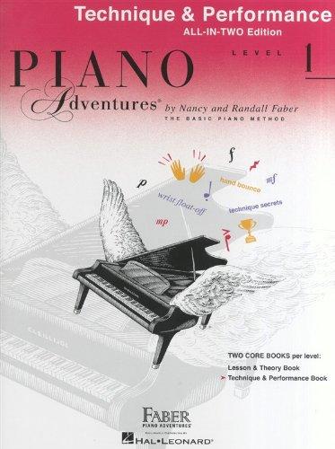 Piano Adventures All In Two Level 1 Technique & Performance: Lehrmaterial für Klavier