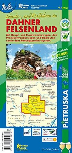 Dahner Felsenland: Wander-, Rad- und Freizeitkarte im Maßstab 1 : 25.000