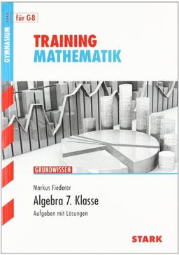 Training Mathematik Unterstufe / Algebra 7. Klasse für G8: Aufgaben mit Lösungen.